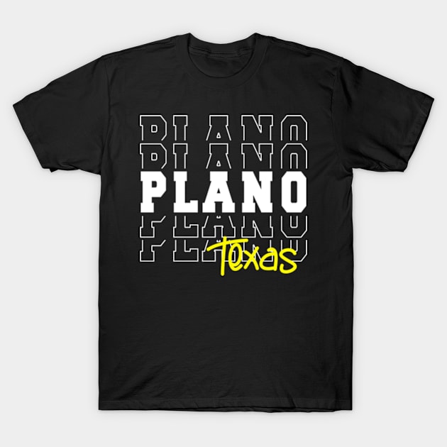 Plano city Texas Plano TX T-Shirt by TeeLogic